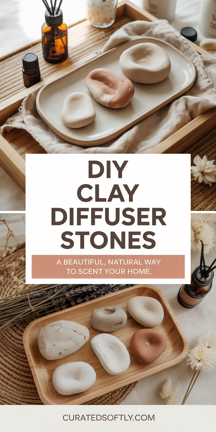 DIY Clay Diffuser Stones: A Beautiful, Natural Way to Scent Your Home ...