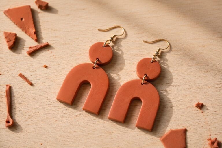 How to Make Polymer Clay Earrings (Beginner-Friendly, Studio-Quality Results)