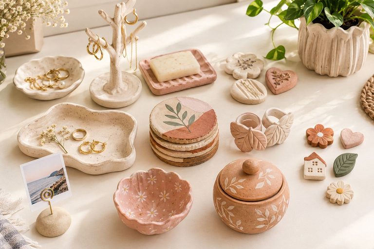 12 Useful Everyday Items You Can Make With Air Dry Clay